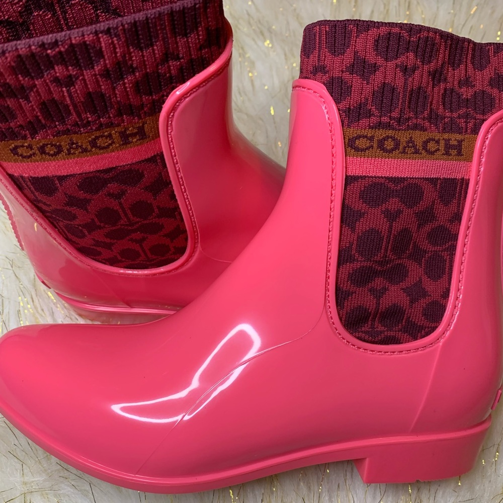 Coach Rain boots